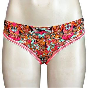 Maaji Multicolor Geometric Bikini Bottom